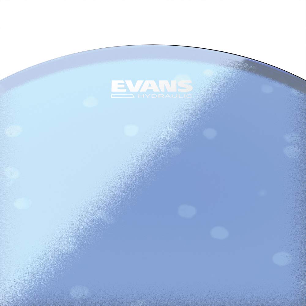 Evans Hydraulic Drum Heads   B14Hb   Drum Head With Layer Of Oil   Supresses Unwanted Overtones   Ideal For Rock, Metal, & Funk